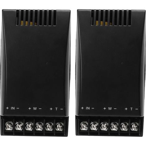 2 pièces croisement Audio de voiture 2 voies 100W sortie 12V son Correct coque ABS haut-parleur de voiture croisement pour véhicule (1/5)