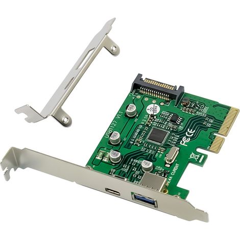 Conceptronic EMRICK09G scheda di interfaccia e adattatore Interno USB 3.2 Gen 2 (3.1 Gen 2) (1/2)