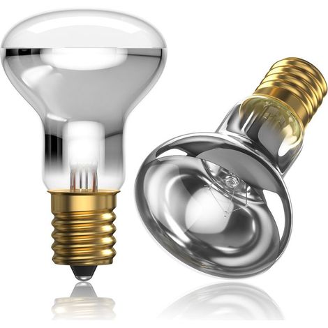2x R39 42 W E14 Ampoule Lampe Lave Réflecteur Spot Lumières Ampoules Dimmable Blanc Chaud 2700 à 2800 K SES Petite Vis Edison Vis Base 240 V pour la (1/4)