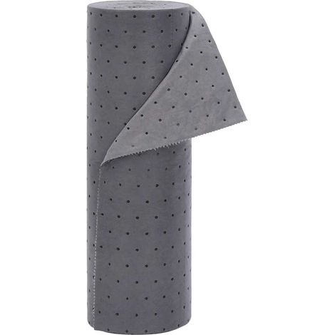 almohadilla absorbente de aceite vidaXL gris 40x1000 cm (1/5)
