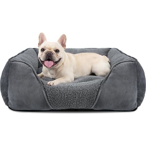 Panier Chien Petite Taille, Lit Chien Lavable, 51x48x15cm (1/5)