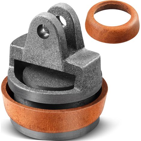 – Lot de 3 rondelles et piston en faux cuir pour pompe à poignée Type 75 – Bagues d'étanchéité solides – Remplacement efficace (1/4)