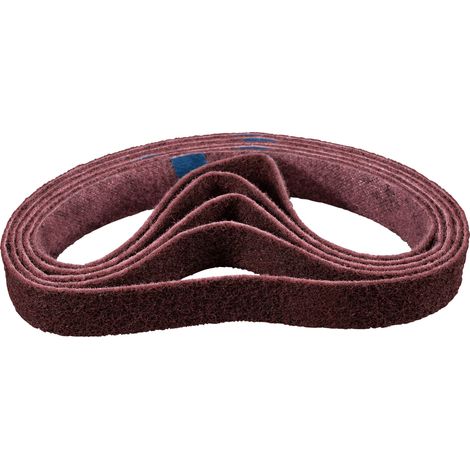 PFERD TOOLS Vlies Schleifband VB 40x820 mm A180 M für Feinschliff und Finish mit Rohrbandschleifer 5 Stk