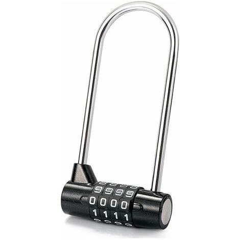Cadenas à Combinaison Master Lock Cadenas NuméRique à Mot De Passe Serrure à Combinaison à 4 Chiffres Pour Gymnase, éCole, Casiers De Travail, ClôTures, Moraillons, Remises, BoîTes à Outils (1/5)