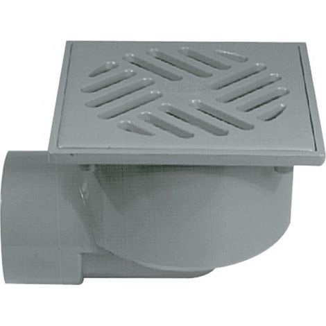 Sumidero sifónico salida horizontal PVC S-191 - JIMTEN Material: PVC