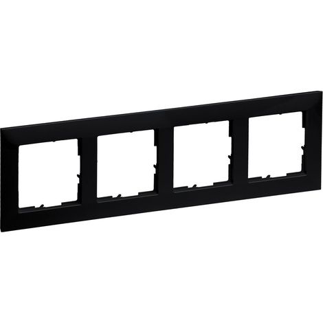 Legrand 4F.RAHMEN SCHWARZ LACKIERT (765374 SEANO) (1/3)
