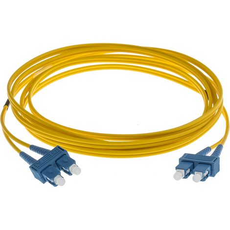 Câble fibre optique RS PRO 3m Avec connecteur / SC, OS1 Mono-mode ( Prix pour 1 )