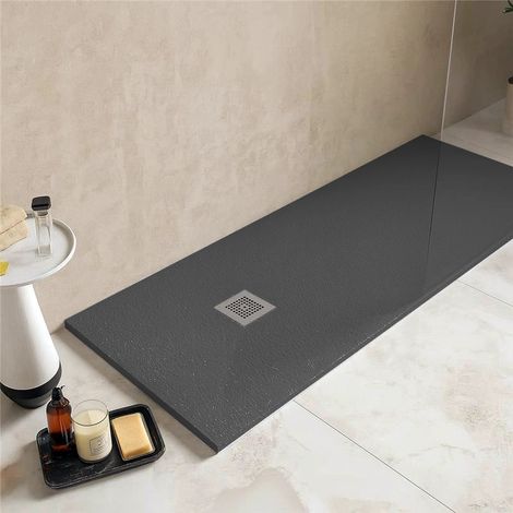 Exagonshop Piatto Doccia 70x140 Desio effetto pietra in