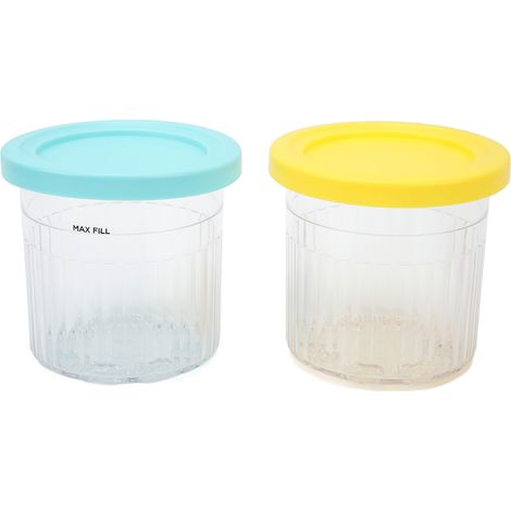 4 récipients de congélation réutilisables (600 ml) pour les sorbetières des séries NC299AMZ et NC300s (1/5)