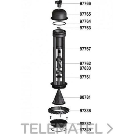 JIMTEN tapon obturador con junta 97761 jimten , Tapon Obturador Con Junta 097761 de la marca Jimten.