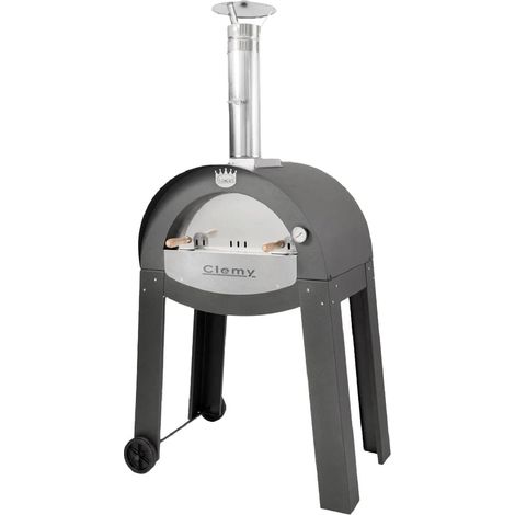 FORNO PORTATILE A LEGNA 'CLEMY 80' cm. 117 x 85 x h 191 (LxP