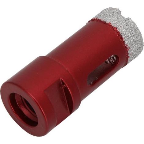 Mèches de scies cloche Mèches de scie cloche diamant M14, bricolage stationnaire Ouvre-trou pour meuleuse d'angle 25 mm (1/4)