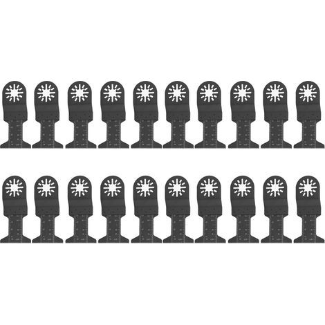 Oscillating saw blades, 20 pieces, 43 mm. Versatile tool for repair and cutting. (1/5)