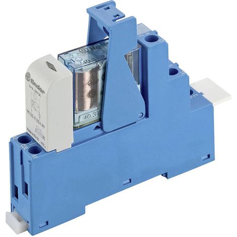 Finder 48.51.7.024.0050 Relè di accoppiamento 24 V/DC 10 A 1 scambio 1 pz.