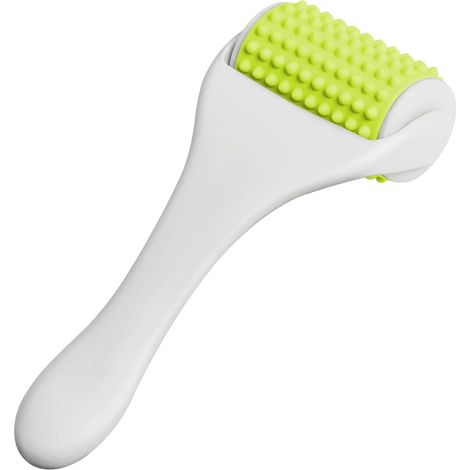 Tiefengewebsmassage, Linderung von Kopfschmerzen und Nebenhöhlenentzündungen. Leichtes, manuelles Selbstmassagegerät für eine sanfte Massage. (1/5)