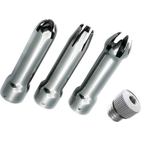 für Sahnespender-Ersatztüllen,edelstahl tüllen ,Spritztüllen Set, für Sahnespender 3er Tüllen-Set Universal-Sahnespender-Ersatztüllen (1/5)