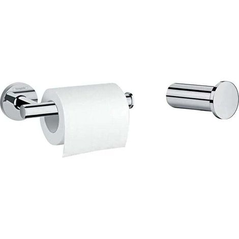 Verchromter Toilettenpapierhalter fürs Badezimmer - Crezuo