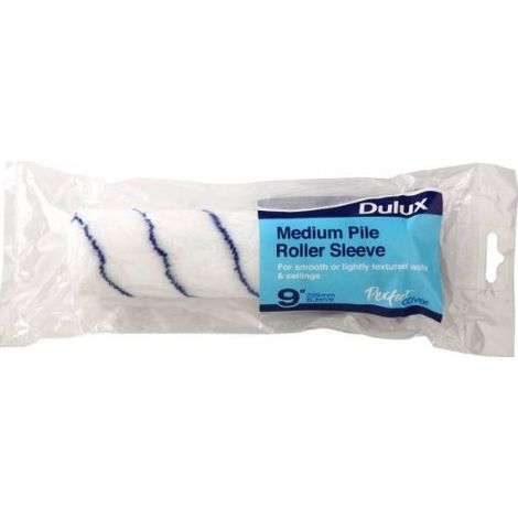 Dulux - Perfect Cover Medium Pile Paint Roller Refill Sleeve - 9" Inch
