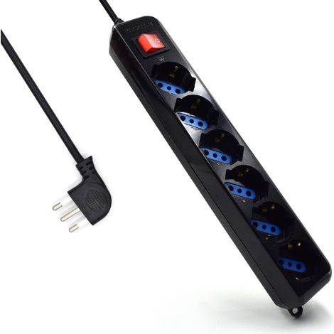 En casa aumentan cada vez más los dispositivos que necesitan corriente eléctrica, Ewent con la regleta EW3923 ofrece 6 tomas para alimentar, TV, Dec