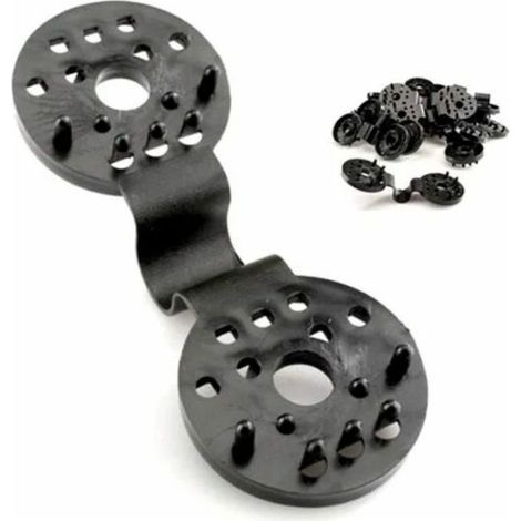 SR Clips de film pour serre Clips d'ombrage agricole Extension de suspension Clips de filet d'ombrage instantanés Clips de voile d'ombrage solaire Clips de support de toile d'ombrage de serre robustes (1/5)