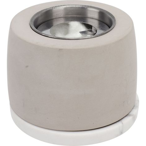Brasero de table portable en acier inoxydable avec base en marbre, longue durée de combustion, pour l'extérieur (1/5)