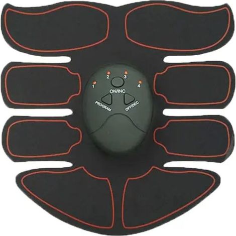 Stimulateur musculaire sans fil EMS unisexe pour abdominaux, fitness et hanches, patch amincissant et masseur-AquaForge