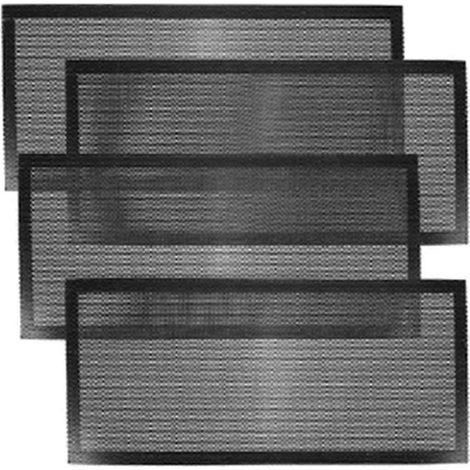 Filtre de grille d'aération de plancher - Noir (1/5)