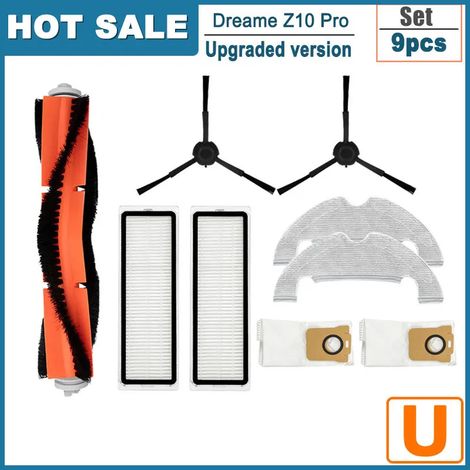 Filtre pour aspirateur robot Xiaomi Mi Robot Vacuum-Mop 2 Ultra STYTJ05ZHM, accessoires pour aspirateur, sacs à poussière, lingettes de nettoyage, pièces de la brosse principale