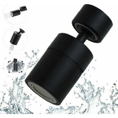 Robinet Cuisine - Cuivre Noir - 20 x 8,5 cm - Pivotant 80° - Eau Chaude Froide - 1 Pièce (1/5)