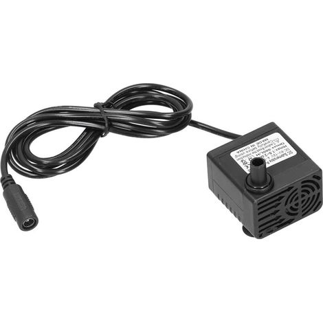 Bardusch-Pompe submersible 5W DC6-12V – 500L/H – IP68 – sans balais – aquarium/fontaine – faible bruit (1/4)