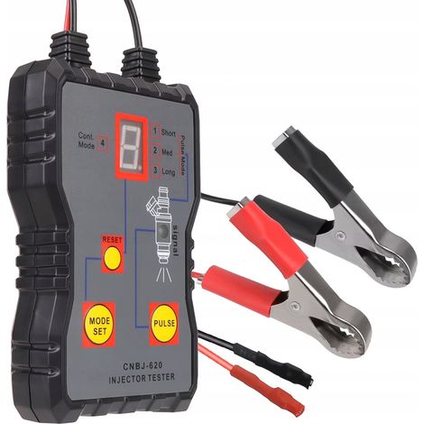 Testeur d'injecteurs de carburant cnbj 620, 4 modes, alimentation 12 V, diagnostic (1/5)
