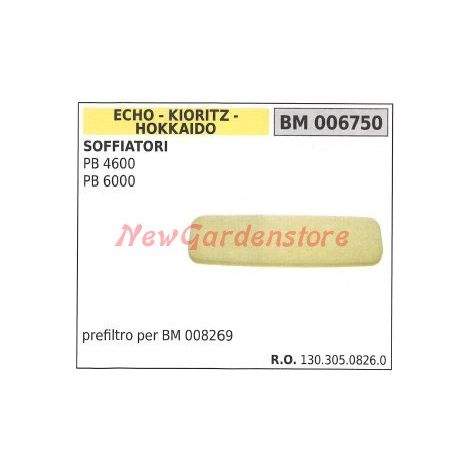 Prefiltro aria ECHO soffiatore PB 4600 6000 006750