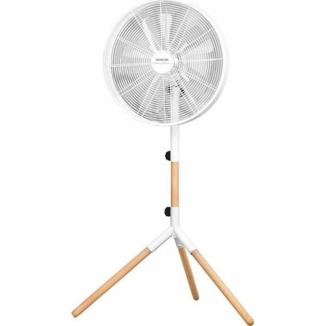 Sencor SFN 4080WH ventilador de pie blanco silencioso