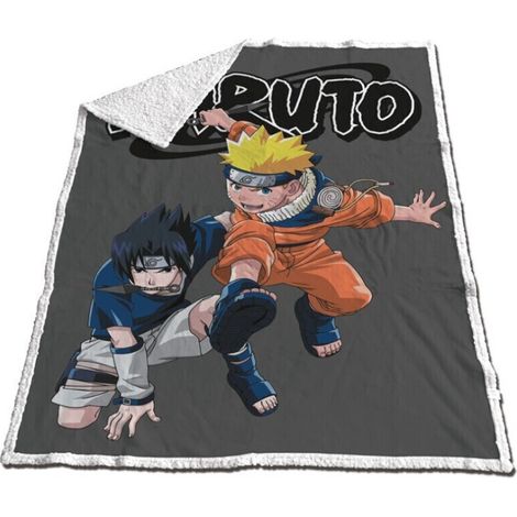 Plaid - Naruto & Sasuke - 120 cm x 150 cm (1/2)