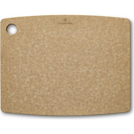 Victorinox Taglieri Cucina, per Alimenti, Ecologico Materiale, Per Carne, Verdure e Formaggio, Resistente, Adatto alla lavastoviglie, M (36.8 x 28.5 x 0.6), Marrone (1/3)