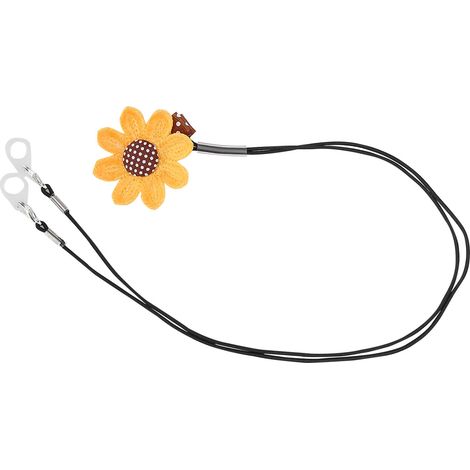 Attache-Aide Auditive à Motif Fleuri, Porte-Appareil Auditif Décoratif et Portable (1/5)