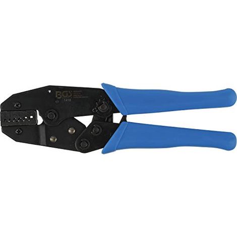BGS Pinza capocorda con funzione a cricchetto per terminali isolati 0,5 - 4 mm² - 1418 (1/3)