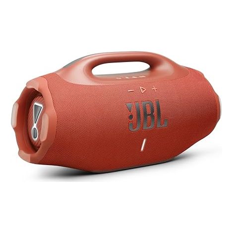 JBL Boombox 4 Portable Bluetooth Speaker, Waterproof, Deep Bass - Orange (1/5)