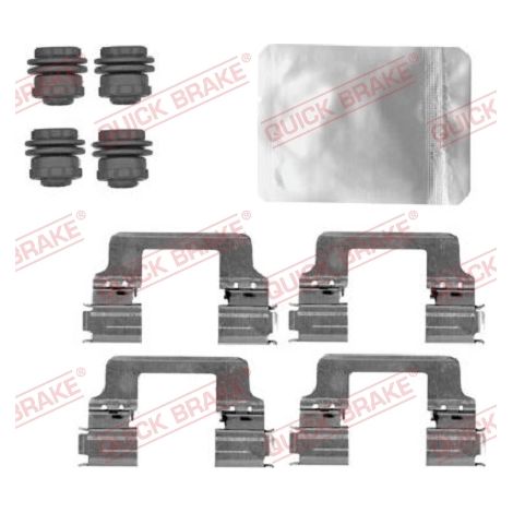 Kit d'accessoires, plaquette de frein à disque Quick Brake 109-1867 LAND ROVER