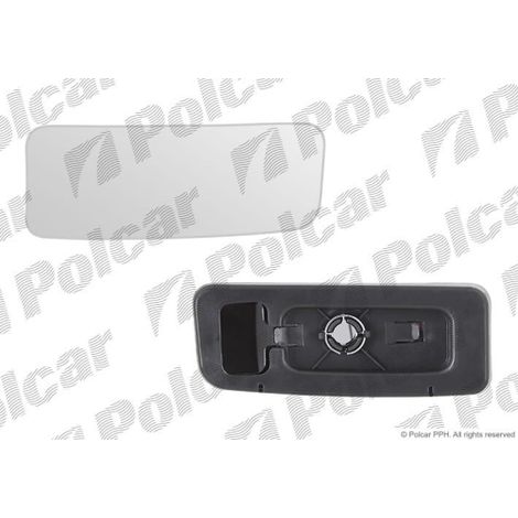 Inserto de espejo retrovisor exterior izquierdo - Mercedes-Sprinter - 209-524, 2006-2013- 9572547M