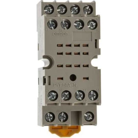 Zoccolo plastica per relè MY4 marca Omron codice OMRPYF14ANBYOMZ168