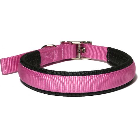 Collier en noprЏne en noprЏne en nylon en palissandre NoprЏne Boucle rose 50cm x 20mm