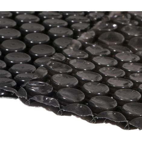 Bâche de piscine thermique Bâche solaire Bâche solaire, épaisseur : 200 µm - rectangulaire 10x5m noir
