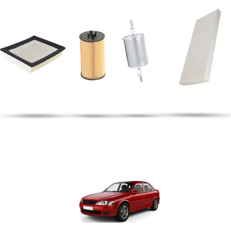 Kit tagliando 4 filtri compatibile con Opel Vectra C 1.8 16v 103kw dal 2006 (1/5)