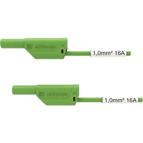 Schützinger VSFK 8501 / SIL1 / 200 / GN Câble de liaison 200 cm vert 1 pc(s)