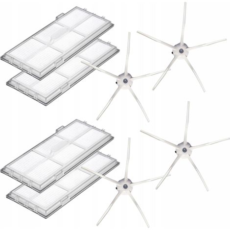 Filtres et brosses pour Roborock S7, S7 MaxV et S7 Plus - lot de 8 (1/5)