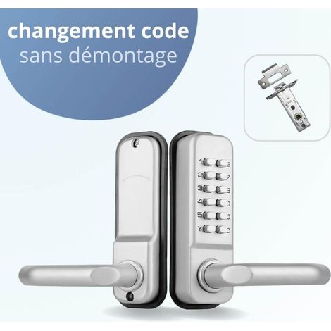 Serrure à code mécanique BT209 A - Changement de code sans démontage