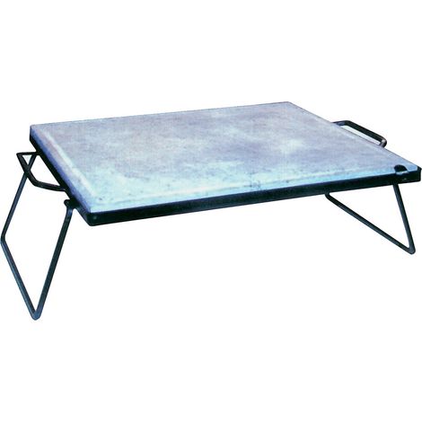 Pietra Ollare Bistecchiera Lavica 30x40 cm in Acciaio Bauer