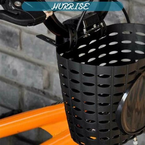 Sonew panier de vélo pour enfants Panier de vélo en plastique épais pour enfants, petit guidon, panier de vélo meuble bac Noir (1/5)
