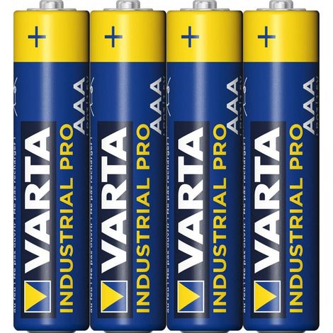 Pile LR3 (AAA) alcaline(s) 1.5 V Varta 04003211354 4 pc(s) (1/2)